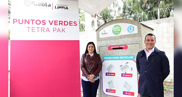Programa Puntos Verdes en Puebla busca recolectar 5 mil envases