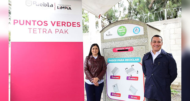 Programa Puntos Verdes en Puebla busca recolectar 5 mil envases  