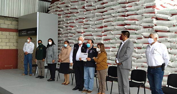 Programa de fertilizantes apoyará a 24 mil agricultores de Tlaxcala: Sader