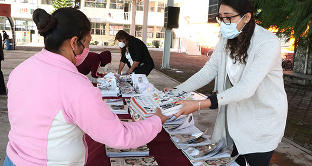 SEP entrega el 95% de libros de texto gratuitos en escuelas poblanas