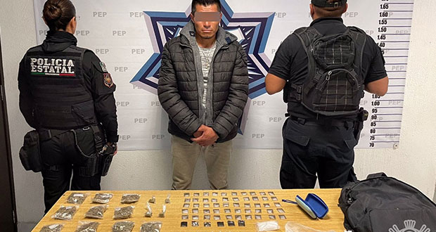 SSP detiene a narcovendedor con más de 100 dosis en Santa Margarita