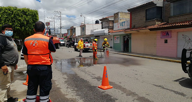 Tanque de gas explota en veterinaria de San Pedro; no hay heridos