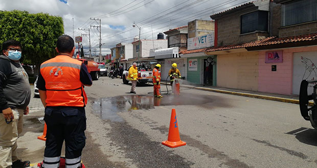 Tanque de gas explota en veterinaria de San Pedro; no hay heridos   