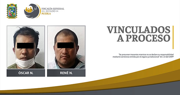 Tío y sobrino, vinculados por extorsionar en Texmelucan