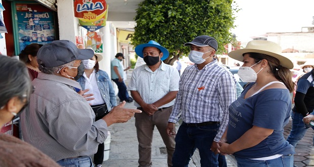 Mejorarán servicios en juntas auxiliares de San Andrés: Tlatehui