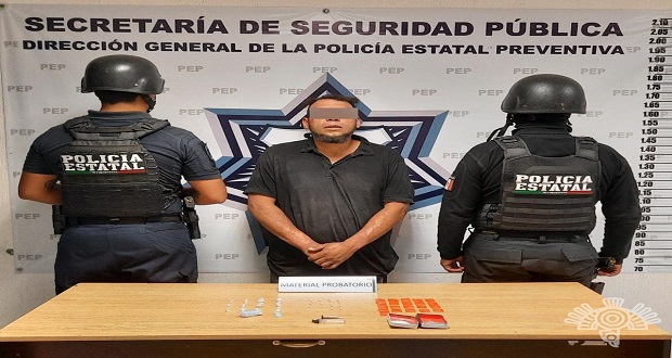 Policía Estatal detiene presunto narcovendedor en San Ramón