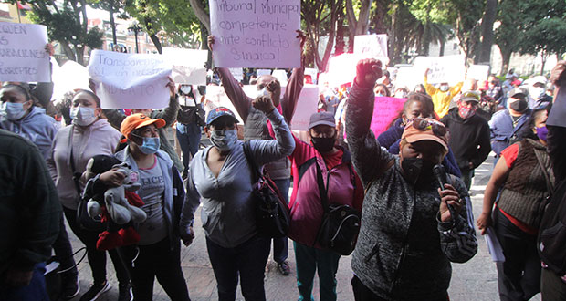 Acusan a líder sindical de Comuna de simular robo; exigen liberar a detenidos