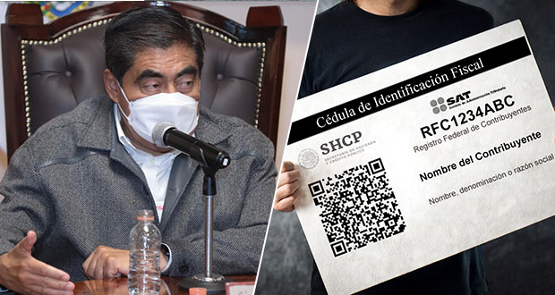 Barbosa ve positivo que mayores de 18 años inscriban RFC obligatoriamente