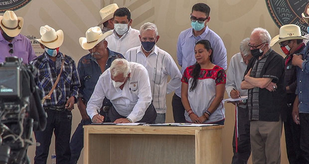Con 115 mdp, Sader inicia proyecto agrícola para pueblo yaqui