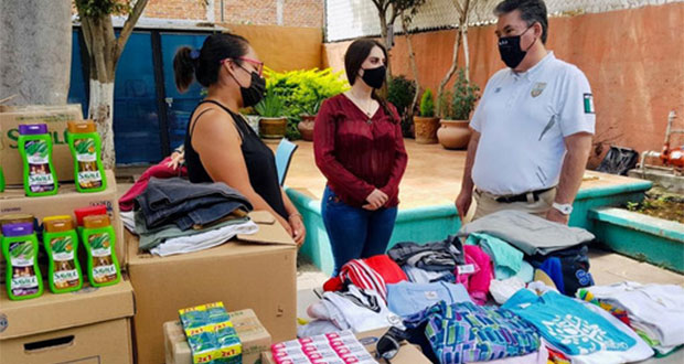 Con Migratón, INM entrega alimentos y ropa a personas migrantes