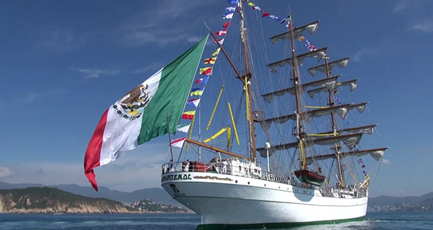 Con buque Cuauhtémoc, promocionan a México en Expo 2020 Dubái