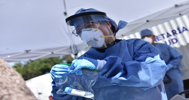 Puebla, con menos de 100 casos diarios de Covid: SS federal
