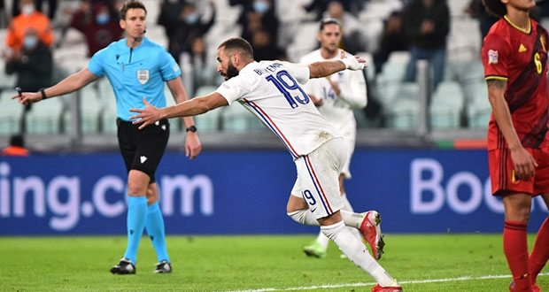 De último minuto, Francia se mete a la final de la Nations League