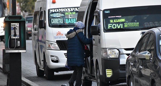 En Puebla capital hay 332 placas vencidas del transporte público: Igavim