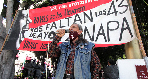 En Puebla, piden justicia a 85 meses de desaparición de normalistas