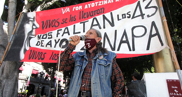 En Puebla, piden justicia a 85 meses de desaparición de normalistas 