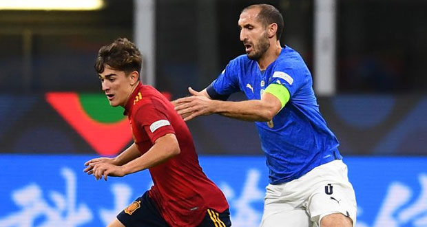 España sorprende a Italia y es finalista de la Nations League