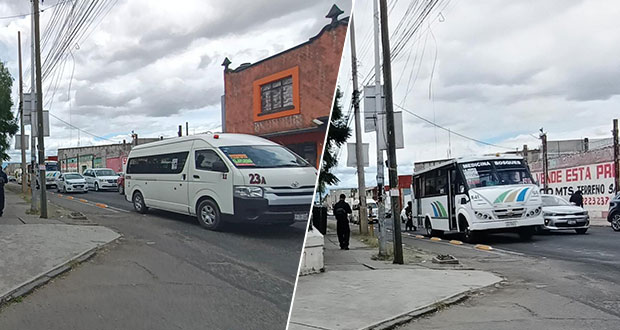 Faltan insumos y vehículos para acatar medidas contra Covid: choferes de transporte