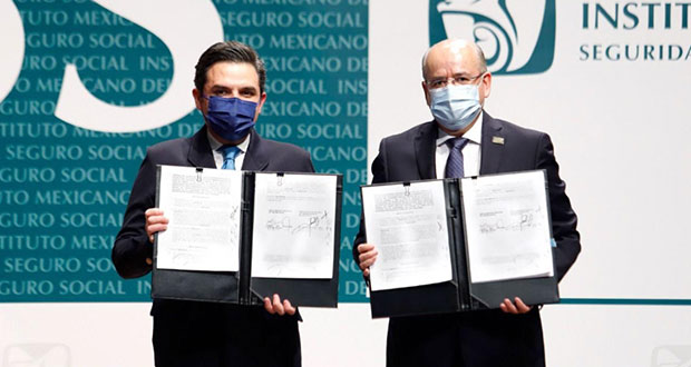 IMSS y sindicato firman contrato colectivo de trabajo 2021-2023