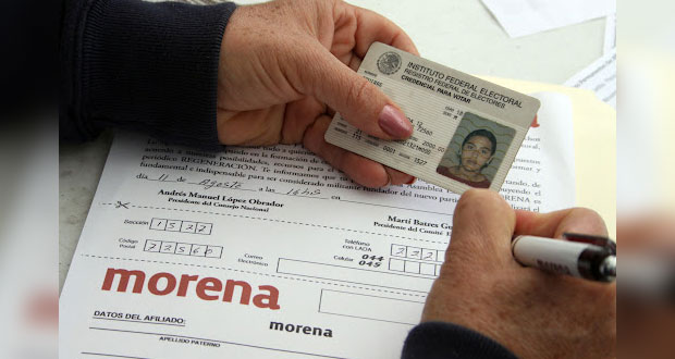 Inicia reafiliación de Morena en Puebla; durará cuatro meses
