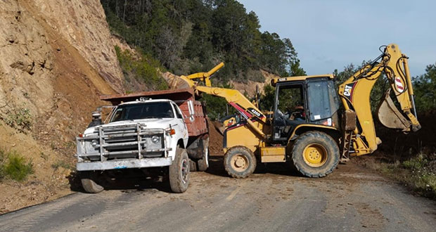 Libera Secretaría de Infraestructura carretera Libres-Ixtacamaxtitlán