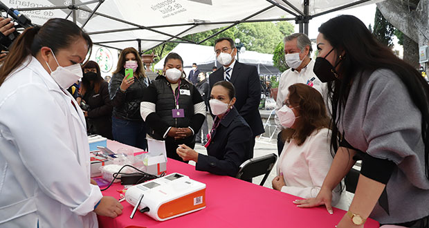 Llega Feria de la Salud por las Mujeres a zócalo de Puebla  