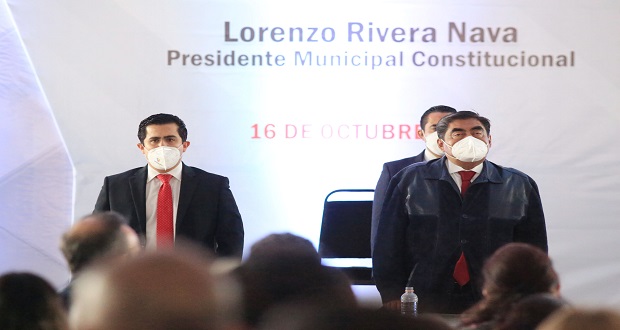 Lorenzo Rivera plantea 5 ejes para un cambio  en Chignahuapan