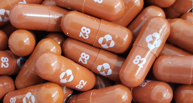Molnupiravir reduce en 50% riesgo de fallecer por Covid: estudio