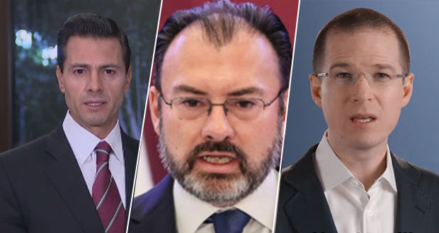 Otra vez, FGR intenta imputar a Peña Nieto, Videgaray y Anaya