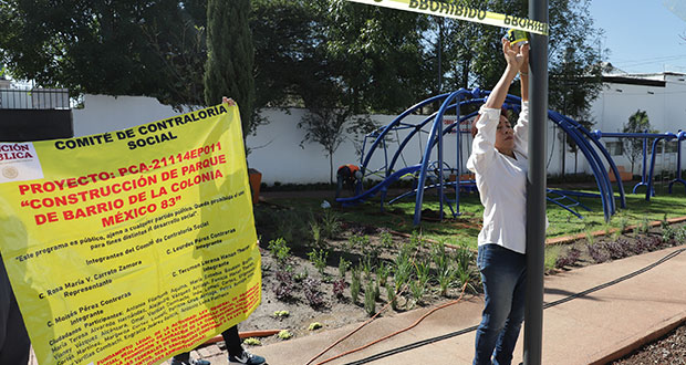 Por no informar a vecinos, clausuran simbólicamente obra en colonia México 83