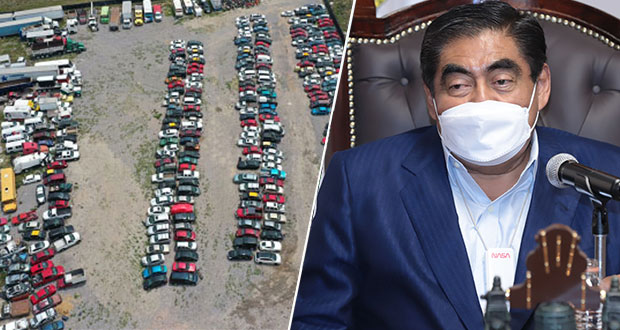 Reconoce Barbosa corrupción en grúas y corralones; propondrá ley