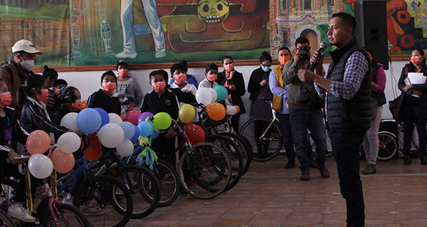 San Andrés Cholula incentiva la caminata para llegar a escuelas