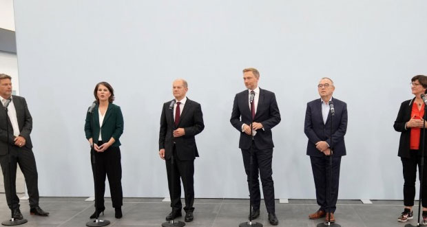 Socialdemócratas y aliados perfilan coalición gobernante en Alemania