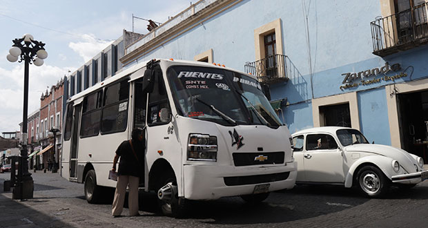 Transporte, sin modernizar por falta de recursos de concesionarios: Barbosa