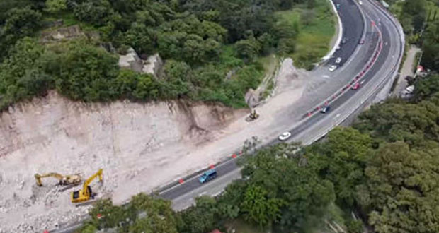 Va 82% de avance modernización carretera que beneficiará a Puebla