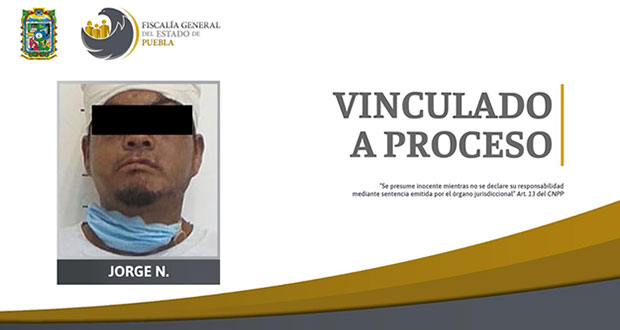 Vinculan a sujeto y va a prisión por violar a mujer en Atlixco