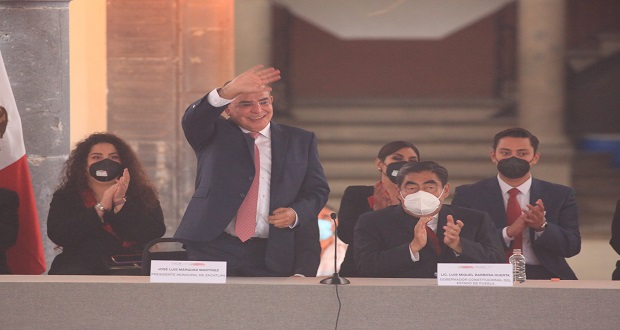 “Zacatlán eligió un gran líder”, reconoció Barbosa en José Luis Márquez
