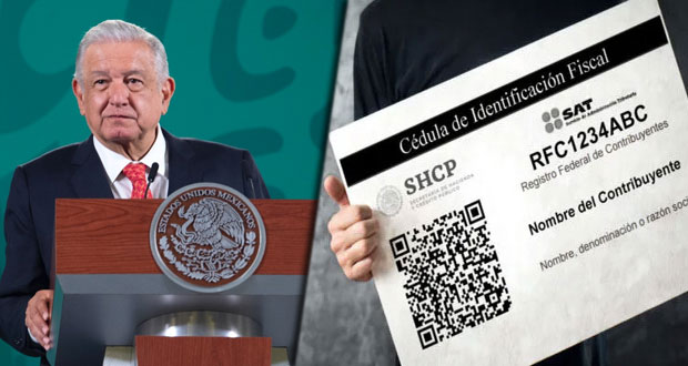 RFC obligatorio para mayores de 18 años es para evitar fraudes: AMLO