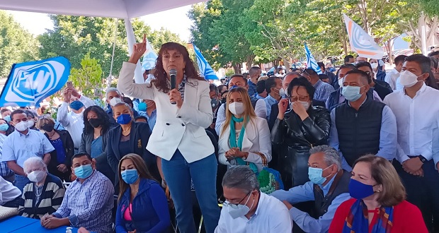 Eduardo Rivera y Aranda respaldan a Augusta Díaz para dirigir el PAN estatal