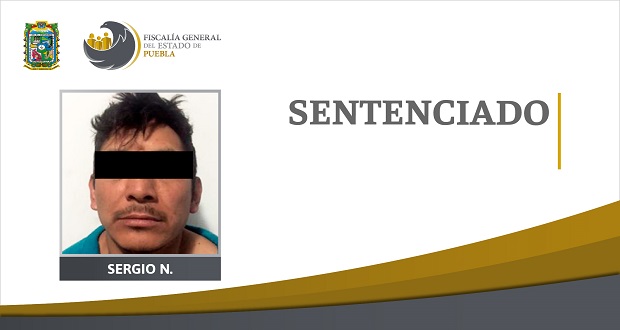 Dan 42 años de prisión a sujeto por feminicidio en Texmelucan
