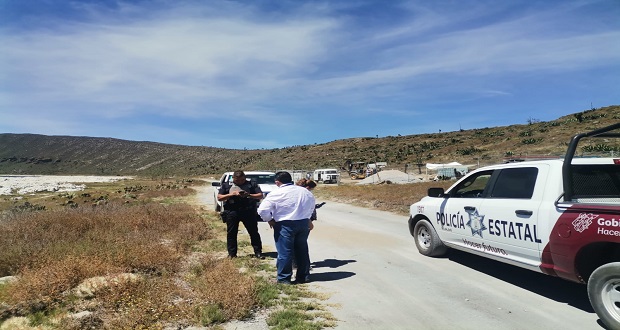 Frenan obra por causar daños en la Laguna de Alchichica
