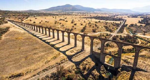 cueducto del Padre Tembleque, entre los estados de México e Hidalgo. Foto: Mauricio Marat/INAH