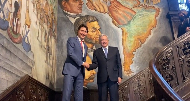 AMLO resalta amistad con Canadá, previo a reunión con Justin Trudeau