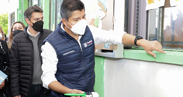 Con inversión de 500 mp, ayuntamiento de Puebla mejorará 10 escuelas