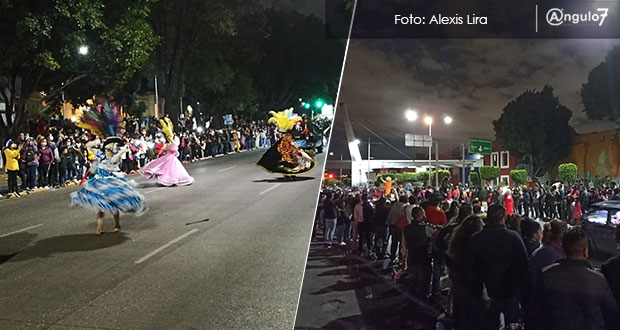 Después de 2 años, Desfile de Calaveras vuelve a llenar bulevar 5 de Mayo