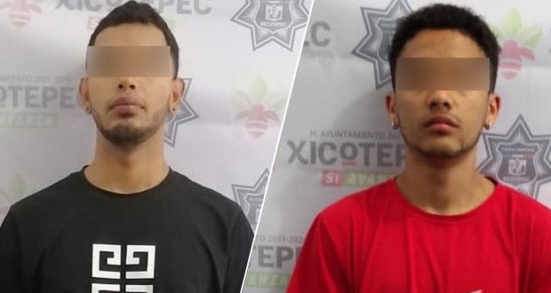 Detienen a dos colombianos en Xicotepec con droga