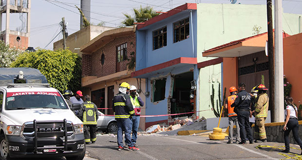 Explosión de tanque de gas en casa de Reforma deja 14 heridos; 9, al hospital