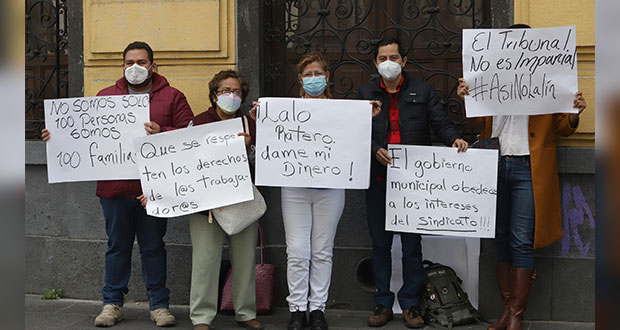 Frente a Congreso, sindicalizados exigen respetar bases; "no renunciamos a ellas"