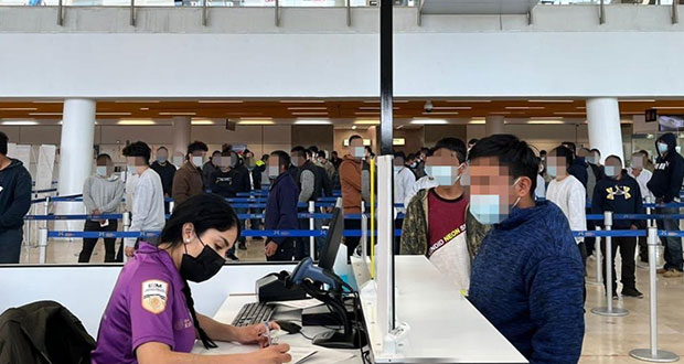 Hasta 16 de noviembre, INM recibe a 203,619 repatriados de EU; 25% más