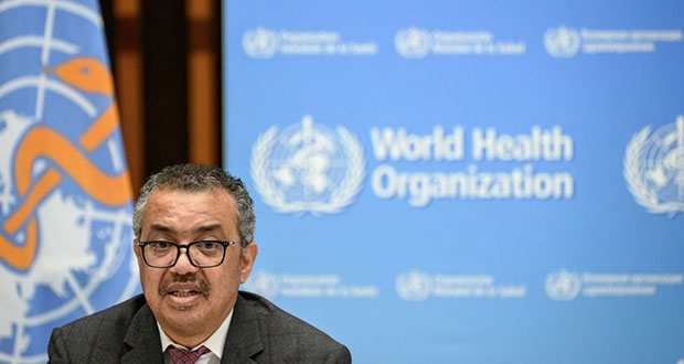 OMS urge a G20 que 70% del mundo esté vacunado contra Covid en 2022 